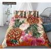 Fruit 3D Pineapple Fruit Pattern Duvet Cover Set King Queen Size Bedding Sets With Pillowcase For Boy Girl Polyester Bedding Set
