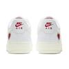 Nike Мужские кроссовки Air Force 1 Low ко Дню святого Валентина 2021 White Sail University-Red DD7117-100
