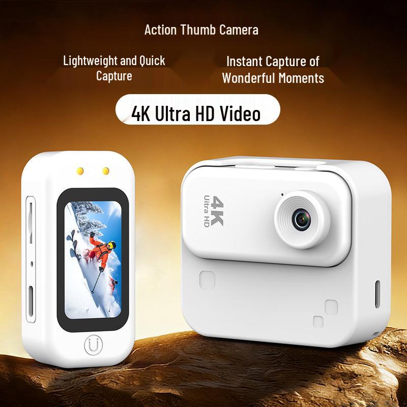 Экшн-камера 4K Ultra HD: Пылезащищенный, Ударопрочный, WiFi, Внешний VLOG и Велосипедный Регистратор