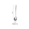 Titanium/ Stainless Steel Coffee Tea Stirring Spoon  Outdoor Kitchen Supplies