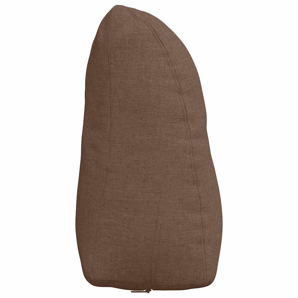 Back Cushion Brown 45 x 24 x 50 cm Fabric