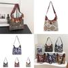 Embroidery Style Tassels Large Shoulder Bags Capacity Single Girl Shoulder Bag