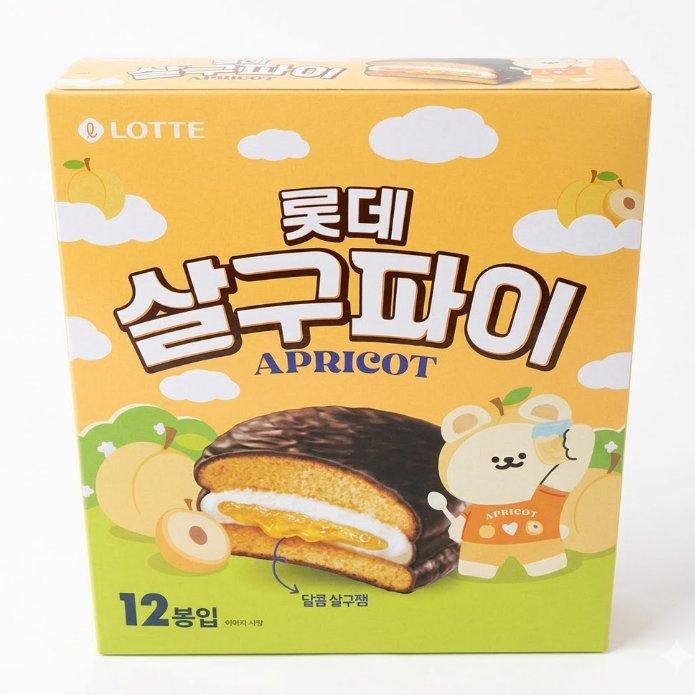 Lotte Apricot Pie 420g