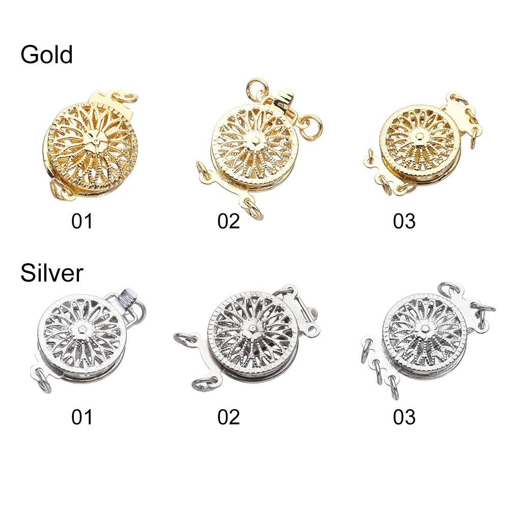 Necklace Layering Clasp with Lobster Multiple Bracelet Lock Connectors Layered Necklace Clasps