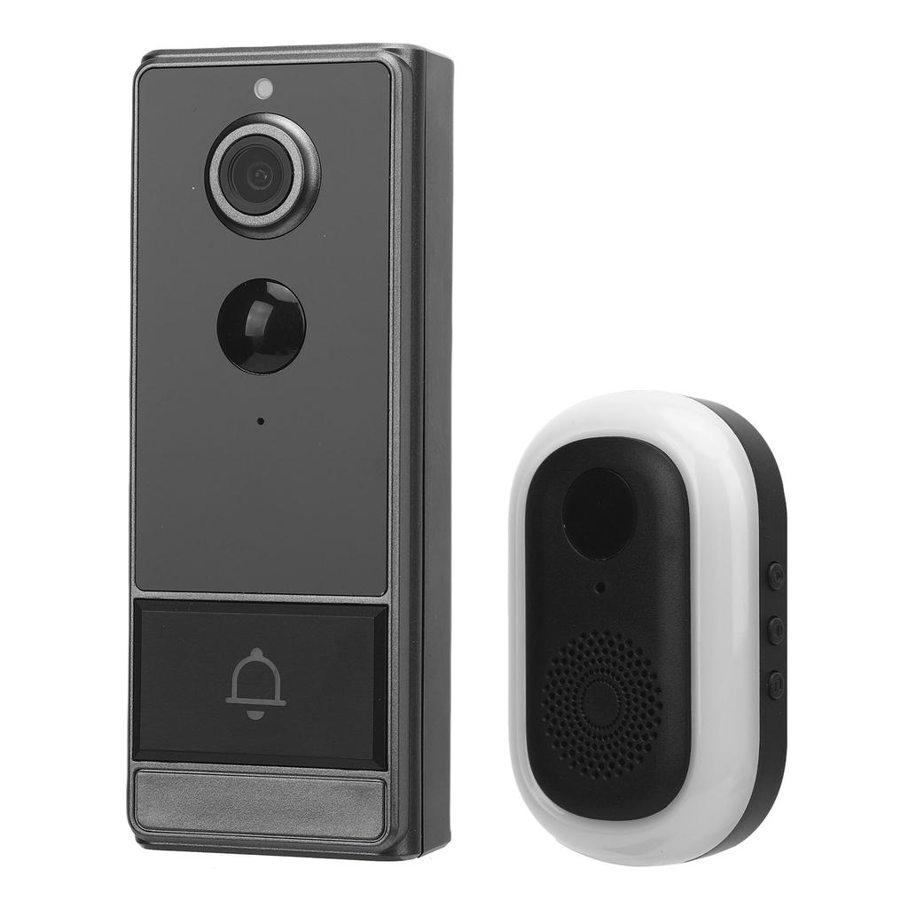 Video Doorbell 2.4G WiFi APP Remote Monitoring 2 Way Talk 120 Degree Lens IP67 Smart Video Doorbell
