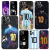 Чехол для телефона Футбол 10 Игроков для iPhone 17 16 15 14 13 12 Pro Max 11 Pro Max 17 AIR Plus Ударопрочный Мягкий ТПУ Корпус Fundas