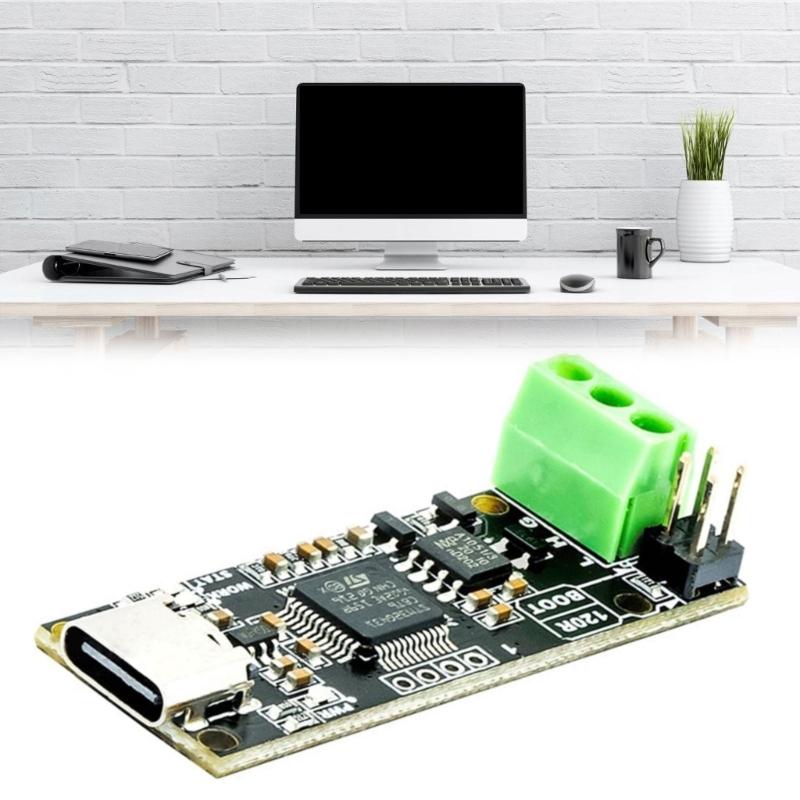 Запчасти для 3D-принтера CANable 2.0 CAN на базе STM32G431C8T6 USB-CAN Адаптер Поддержка CANable/Candlelight/Slcan