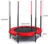 Indoor Cross-Border Trampoline: PVC & Stainless Steel for Kids & Adults, Creative for Sports & Fitness