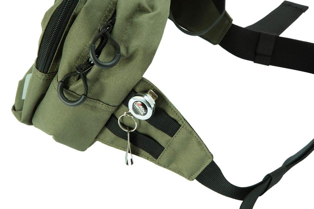 Сумка на пояс AbuGarcia, маленькая, 3, розовая