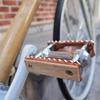 New Non-slip Pedal Ultralight Bike  MTB Road Bike Pedal Cycling Classical Retro Wooden Styles Bicycle Pedals
