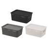 Large Capacity Storage Basket Plastic Seasoning Bottle Organizer Storage Box Home Decoration