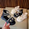 Summer New Fashion Princess Shoes Open Toe Shoes Soft Sole Children's Shoes Roman Shoes Girls Sandals Size 23-37