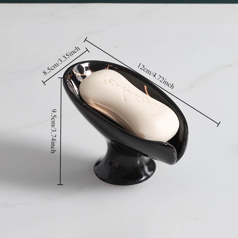 Керамическая мыльница для душа, принадлежности для ванной комнаты, дренажное отверстие, доска для хранения посуды, мыльница