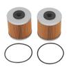 Комплект из 2 фильтров для гидравлической трансмиссии с уплотнительными кольцами, садовые инструменты, аксессуары для гидропривода 71943