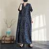 Dimanaf Женское 2025 Plus Size Летнее повседневное базовое платье из хлопка и льна Винтажное свободное длинное платье макси Новое