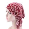 New Fashion Beanie Muslim Cancer Chemo Hat Printed Headwear Turban Hat Head Wrap Cap