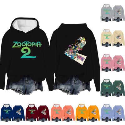 Женская повседневная толстовка с длинными рукавами и принтом