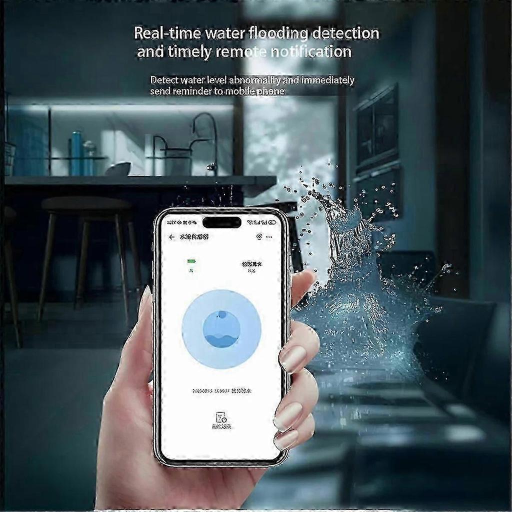 Zigbee Smart Rain Sensor for Outdoor Wireless Rain Detection Waterproof, Zigbee Hub Required,Linka SZRH A-W