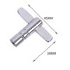 5.5mm Drum Keys T Style Z Style Musical Instrument Replacement Parts Standard Square Wrench