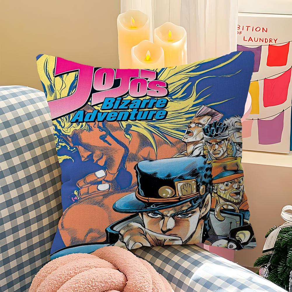 Аниме JoJo's Bizarre Adventure Чехол на подушку с кленовым дизайном Счастливый Осенний Урожай Декор Праздничный Декор Чехол на Подушку