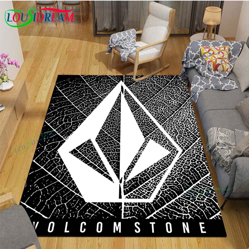 Fashion V-VOLCOMS Carpets Bedroom Becoration Living Room Decoration Carpets for Bed Room Rug Anime Rug  Area Rug