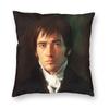 Pride And Prejudice Mr Darcy Square Pillowcase Polyester Linen Velvet Printed Zip Decor Throw Pillow Case Bed Cushion Cover