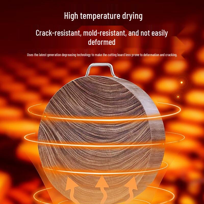 Вьетнамская круглая разделочная доска из железного дерева Yicheng