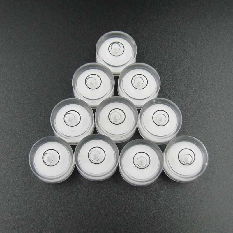 Arcylic Mini Spirit Level бусины Высокоточные пластиковые пузырьковые уровни зеленого/белого цвета Размер 18*9 19*10 мм