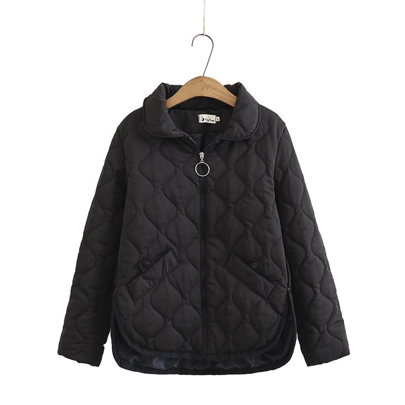 Осенняя женская свободная модная стеганая куртка