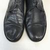 BARNEYS N.Y. Италия Кожаные Туфли Дерби с Гладким Носком Мужские 13M 30.5-31.0 Черные(ИСПОЛЬЗОВАЛ)