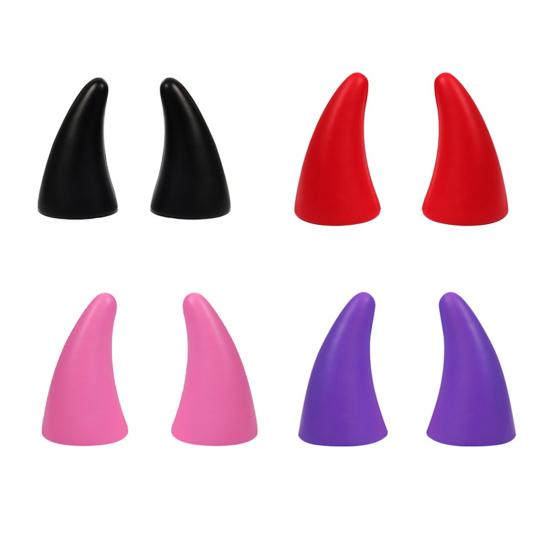 1 пара наклеек на автомобильный рожок дьявола 3D автомобильное украшение на крышу передний задний бампер защита