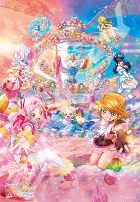Пазл Ensky Futari wa Pretty Cure 500 деталей «Hugtto!» "PreCure All-Stars Воспоминания" (51х73,5см)