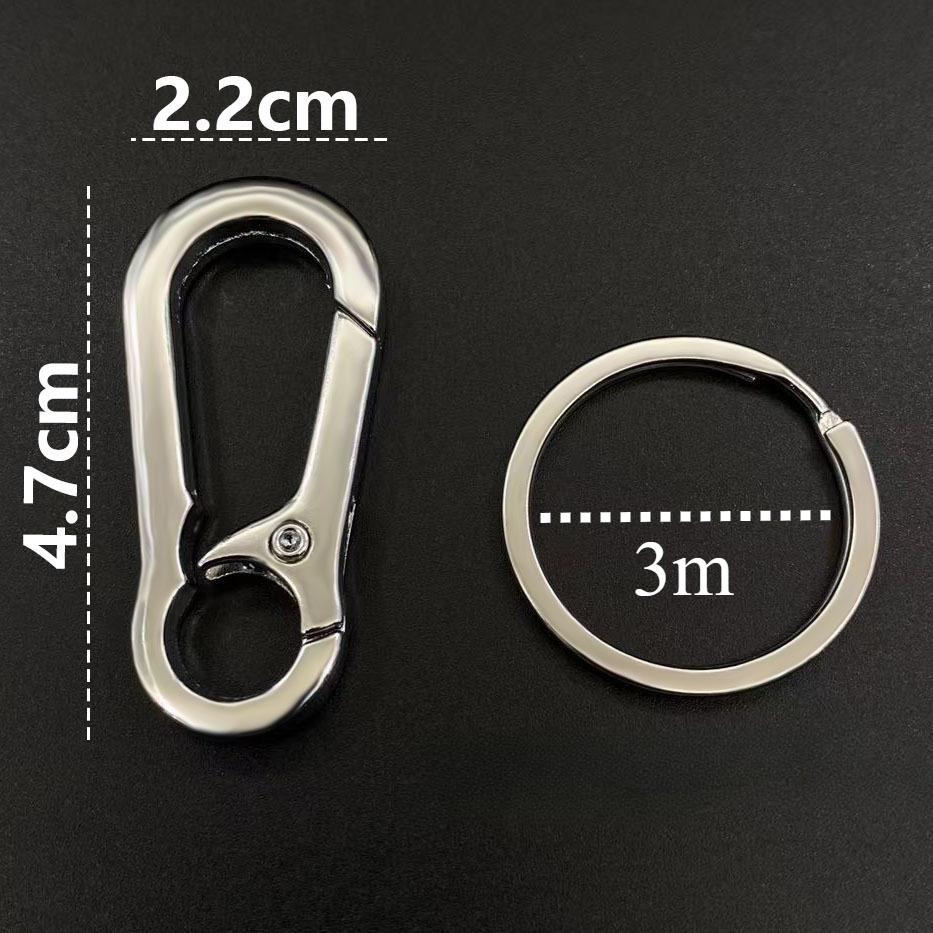 Карабины клипсы брелок крючок пряжка одинарная петля для использования в помещении и на открытом воздухе инструменты для рюкзака кемпинга походов