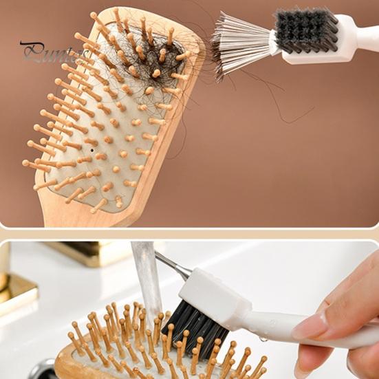 Очиститель расчески для волос из нержавеющей стали, удобная ручка, устойчивый к ржавчине, экологически чистый, гладкий инструмент для чистки расчески