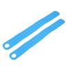 2PCS Silicone Thaw Belt Easy To Hang Fast Defrosting Fixator Belt for Frozen Meat Steak Fish Blue