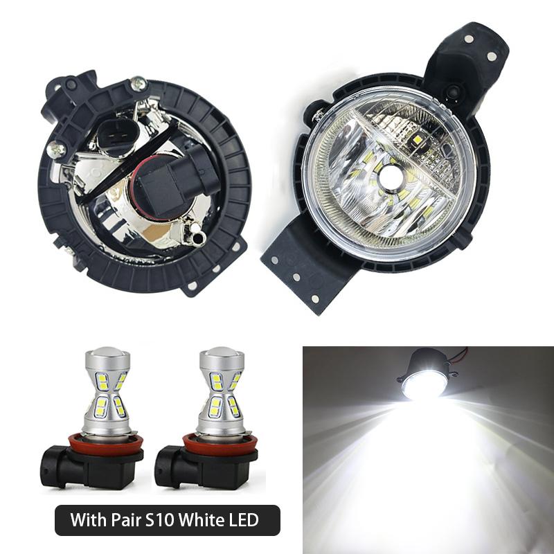 Стекло противотуманной фары в сборе для BMW Mini R60 Hatchback R61 Coupe 2010 2011 2012 2013 2014 2015 2016 Передний бампер Свет 63179802163