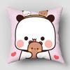 Наволочка Бубу Дуду Милая мультяшная наволочка с медведем Чехол для подушки для дивана в гостиной Украшение для дома в спальне Детский подарок