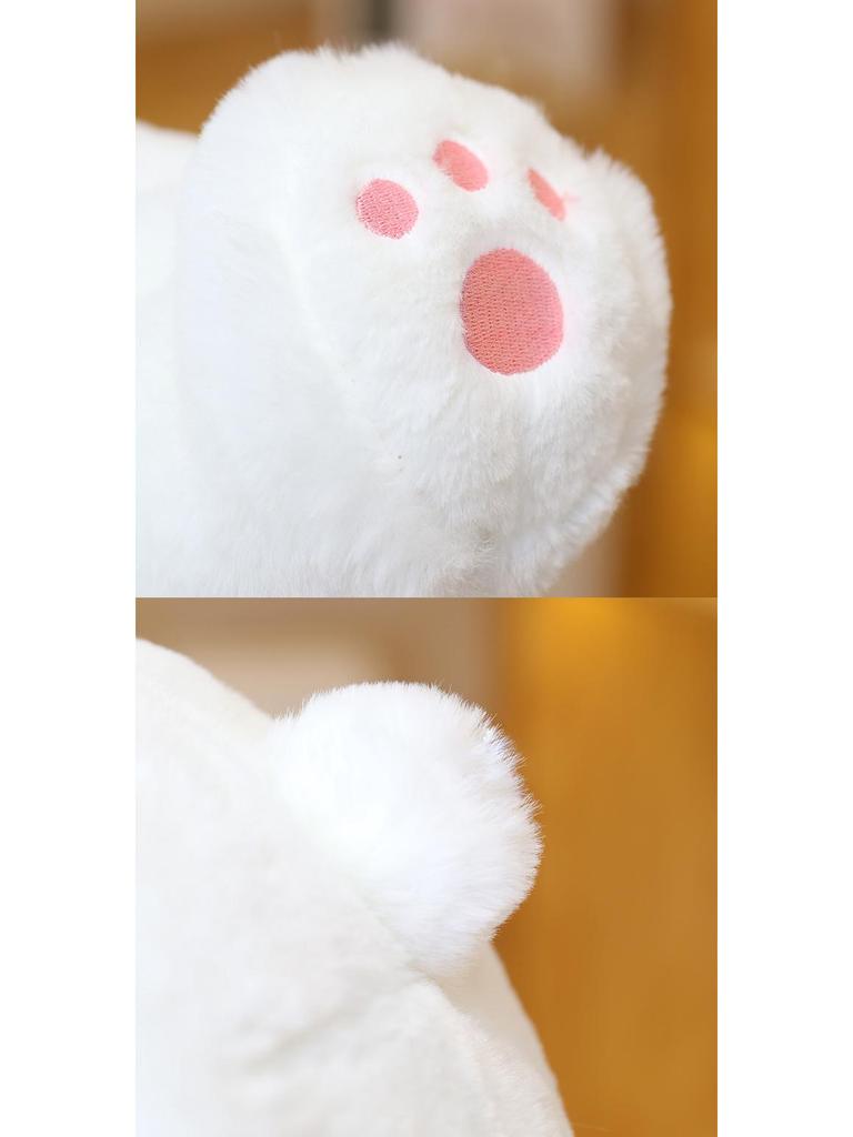 Dudu Extra Soft Lazy Rabbit Big Pillow - Очаровательная спящая плюшевая кукла со скрещенными ногами