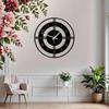 Metal Analog Wall Clock for Living Room, Office, Kitchen, Home and Hall | Antique Fancy Big Size Modern Wall Watch for Home Decor ( 40CM)