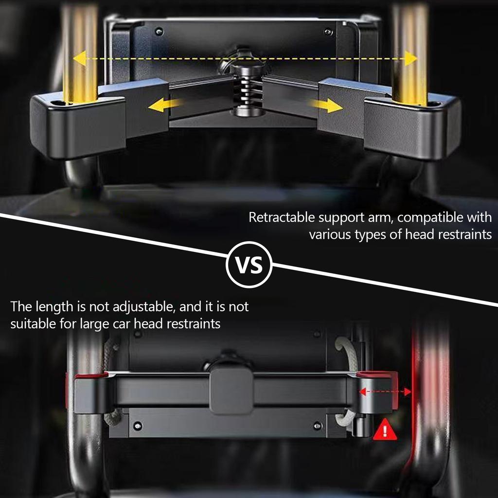 Universal 4.7-13 Inch Onboard Tablet Car Holder for iPad Air1 Air2 Pro 9.7 Back Seat Supporter Stand Tablet Accessories In Cars