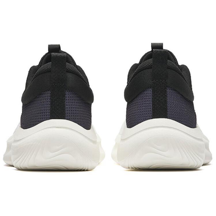 Anta Shen Xing LITE Fabric Lightweight Low top Casual Running Shoes Men's White Black 112437761R-1