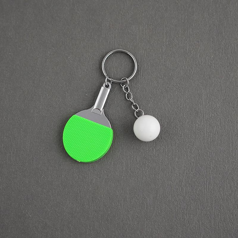 Брелок для настольного тенниса Мини-брелки для пинг-понга Брелок для настольного тенниса Сумка-брелок Подвеска Украшение Сувенир Подарок