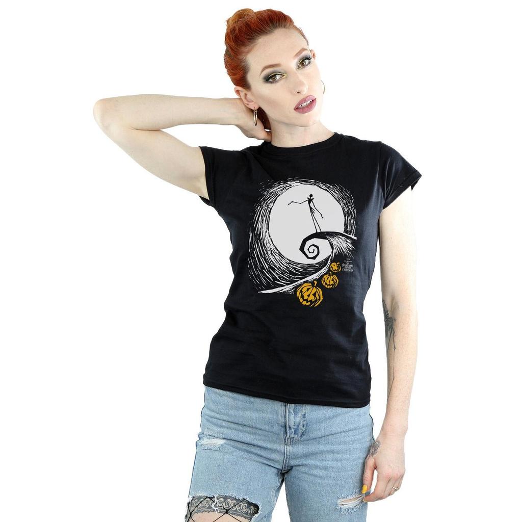 Disney Womens/Ladies Nightmare Before Christmas Jack´s Lament Cotton T-Shirt