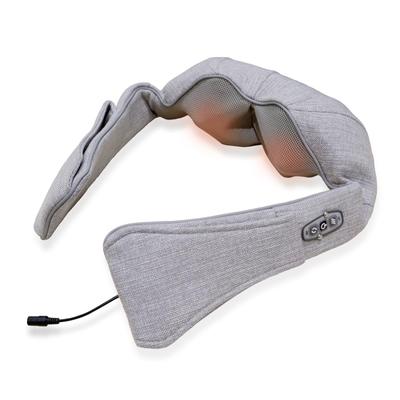 Медицинское устройство Интернет ограниченный цвет Soda Seisakusho Массажер для шеи Массажер для жестких плеч Шея Плечи Талия Спина Бедра Массажер Нагреватель Серый