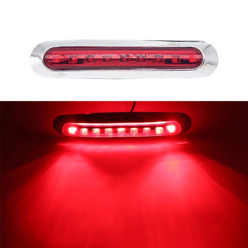 10 шт., 12 В/24 В, 9/6/4 светодиодов, водонепроницаемые, боковые габаритные огни, задний фонарь, автомобиль, грузовик, прицеп, задние фонари, парковочные огни, красный/белый/амер