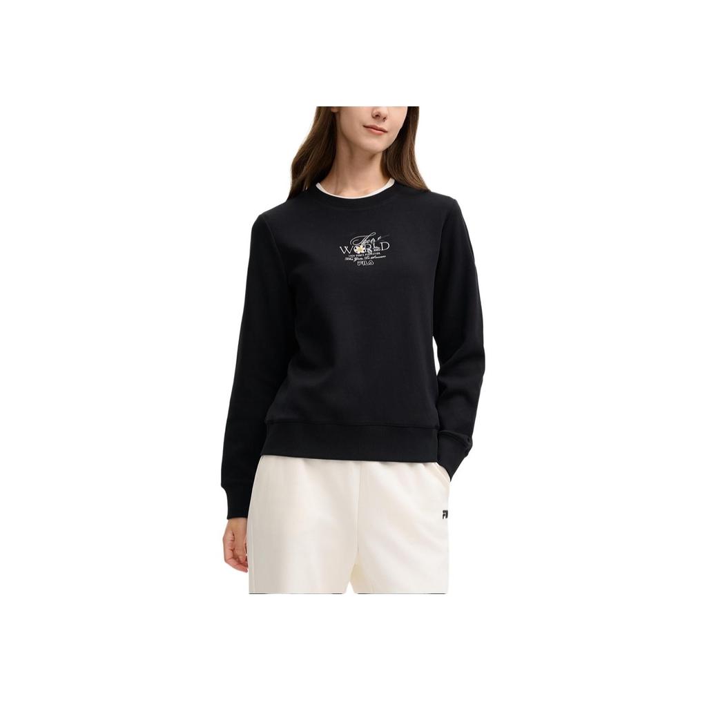 Новый женский свитшот FILA Jet Black F11W518209F-BK