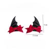 2PCS Halloween Headdress Pumpkin Ghost Bat Antler Hairpin Funny Hair Accessories Girls' Holiday Dance Dress Party Hairpin Decor