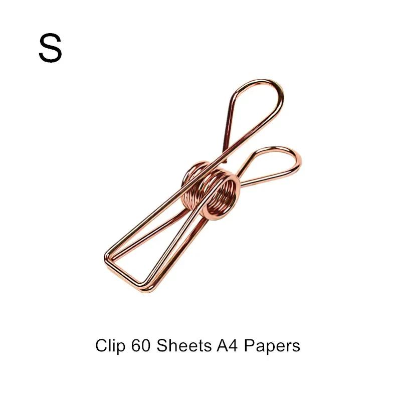 2 шт./набор металлических зажимов для офиса, школы, канцелярских принадлежностей, скрепок для файлов, документов, органайзеров