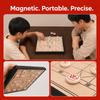 Foldable Xiangqi Strategy Board Game Set Portable Chinese Chess Set  Office