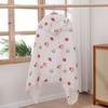 Rabbit Cartoon Blanket Wrap Cotton Sleepwear Bathrobe Cloak Hooded Cape Towels  Beach